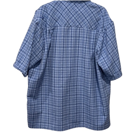 Blackhawk Warrior Wear 1700 Mens XL Blue Plaid Tactical Short Sleeve Shirt CCW - Picture 4 of 10
